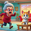 Angry Gran VS Mischief Cat