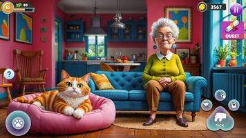 Angry Gran VS Mischief Cat تصوير الشاشة 3