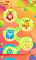 Puzzles for kids - monsters الملصق