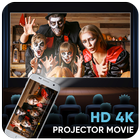 HD Video Projector Simulator आइकन