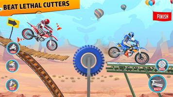 Stunt Bike Race: Bike Games syot layar 1