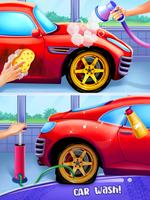 Car Wash Garage: Car Games Cartaz