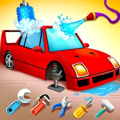 Kids Sports Car Wash Garage APK download