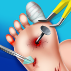 Foot Care: Offline Doctor Game icône