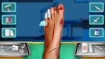 Foot Care: Offline Doctor Game ポスター