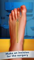 Foot Care: Offline Doctor Game syot layar 2