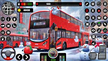 Bus Driving Simulator Bus Game Affiche