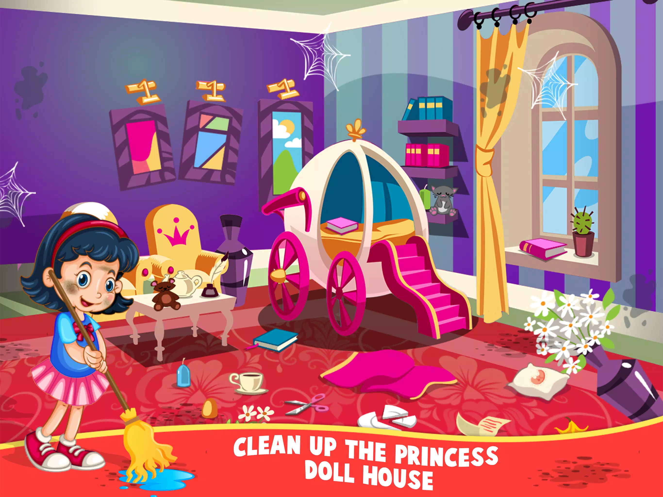 Doll House Cleanup Design Game APK for Android Download