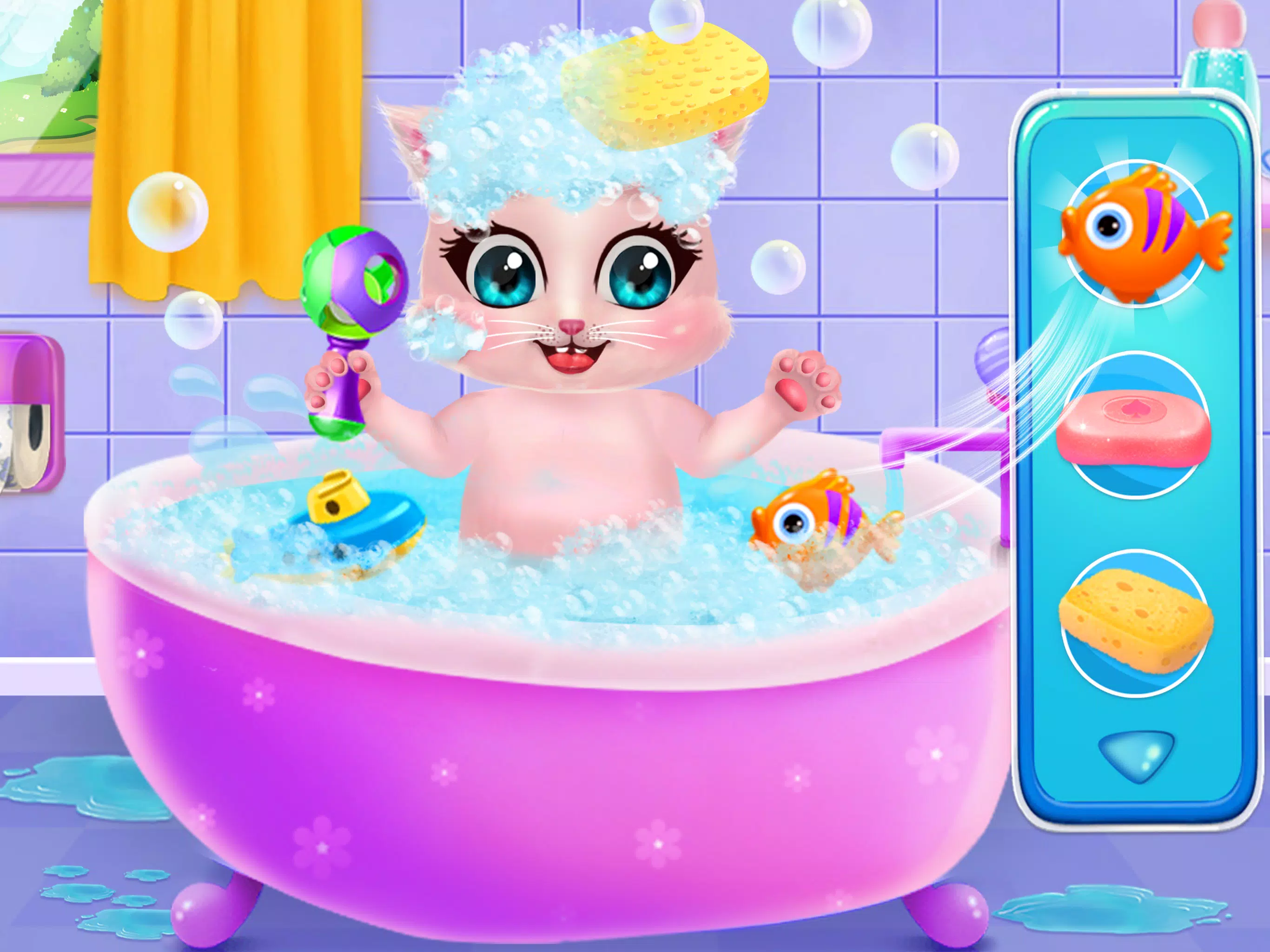 Jogo de creche Kitty Care versão móvel andróide iOS apk baixar