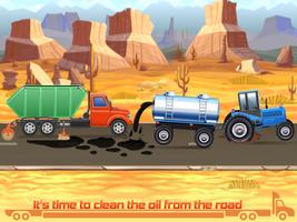 兒童卡車遊戲：洗車和公路冒險 截圖 2