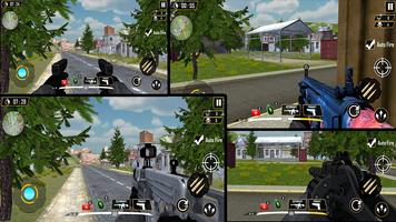 Modern Commando Cover Strike: FPS Survival Squad imagem de tela 2