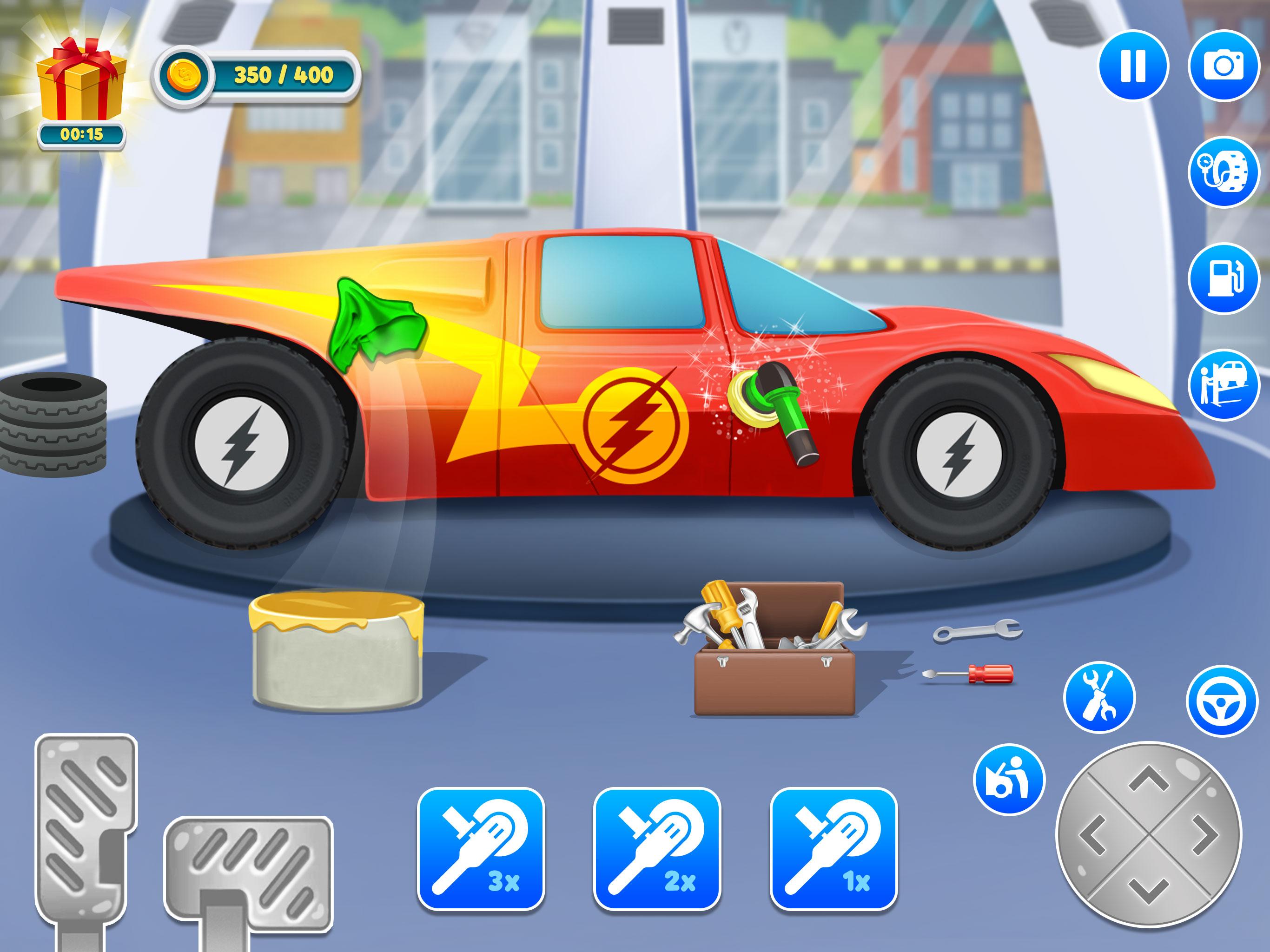 Игра мыть машины. Wash the Truck for Kids.