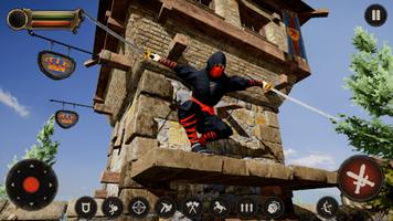 Ninja Assassin Creed Samurai الملصق