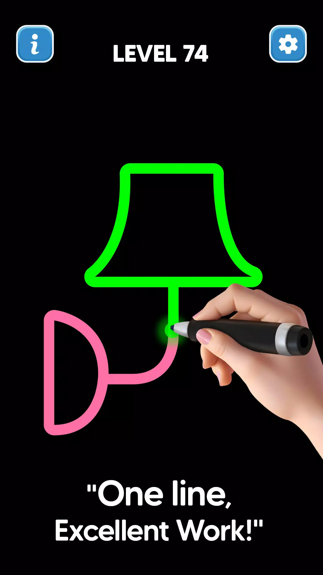 Line Drawing: No Lift Puzzle