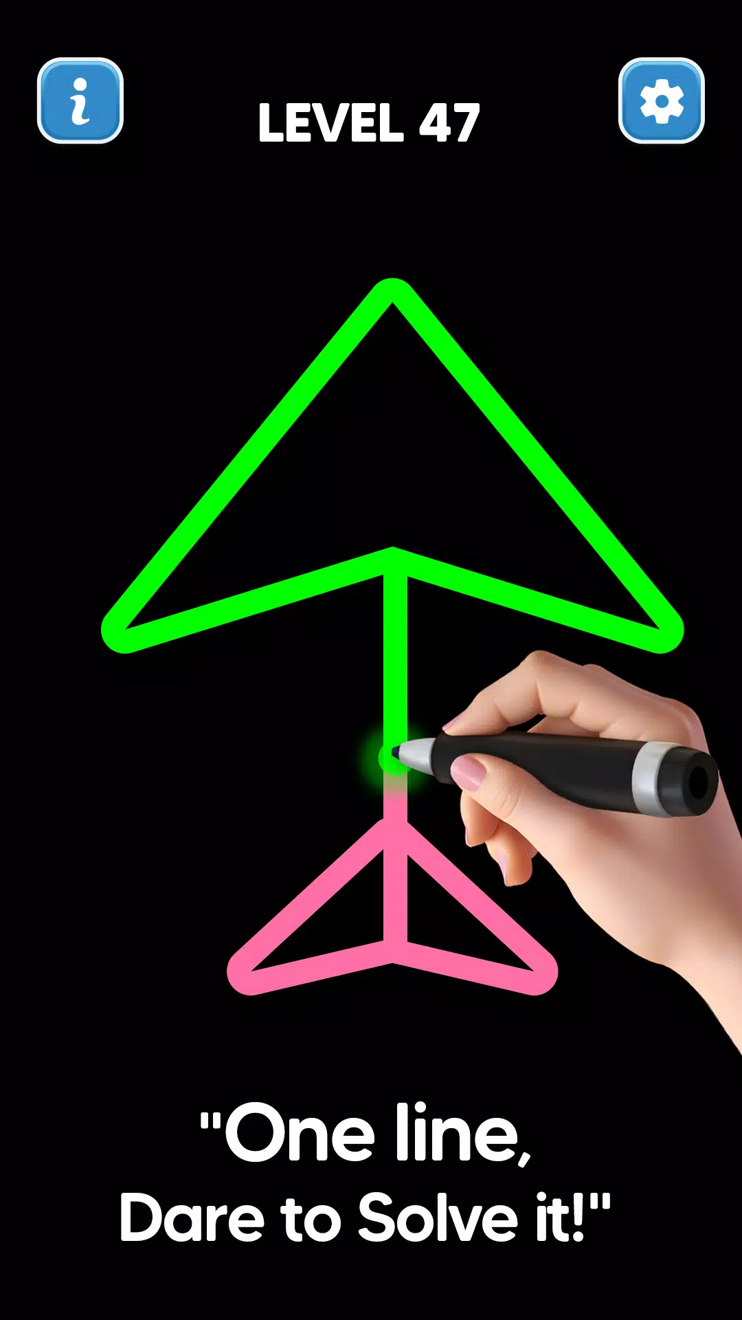 Line Drawing: No Lift Puzzle