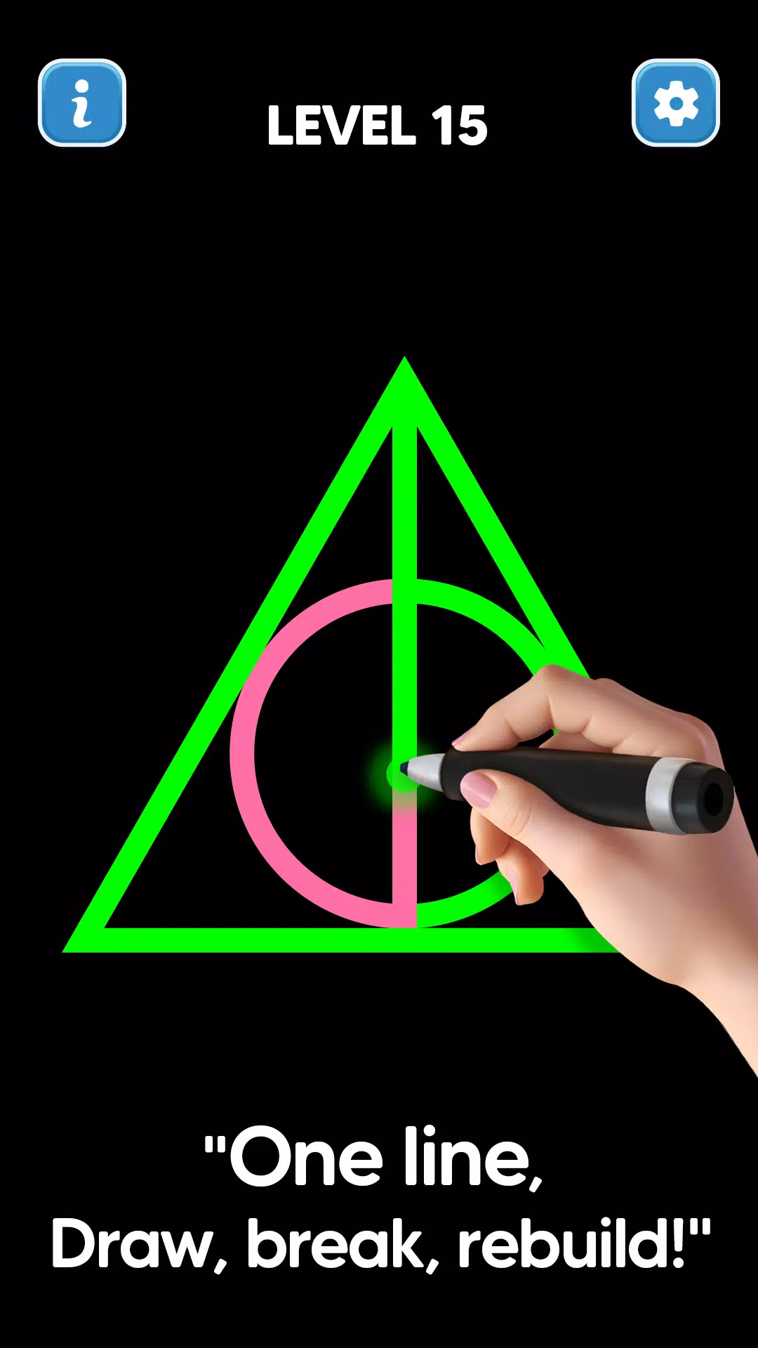 Line Drawing: No Lift Puzzle