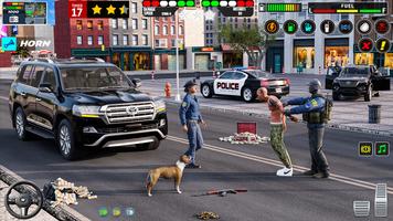 Police Car Chase Game 3D Sim تصوير الشاشة 3