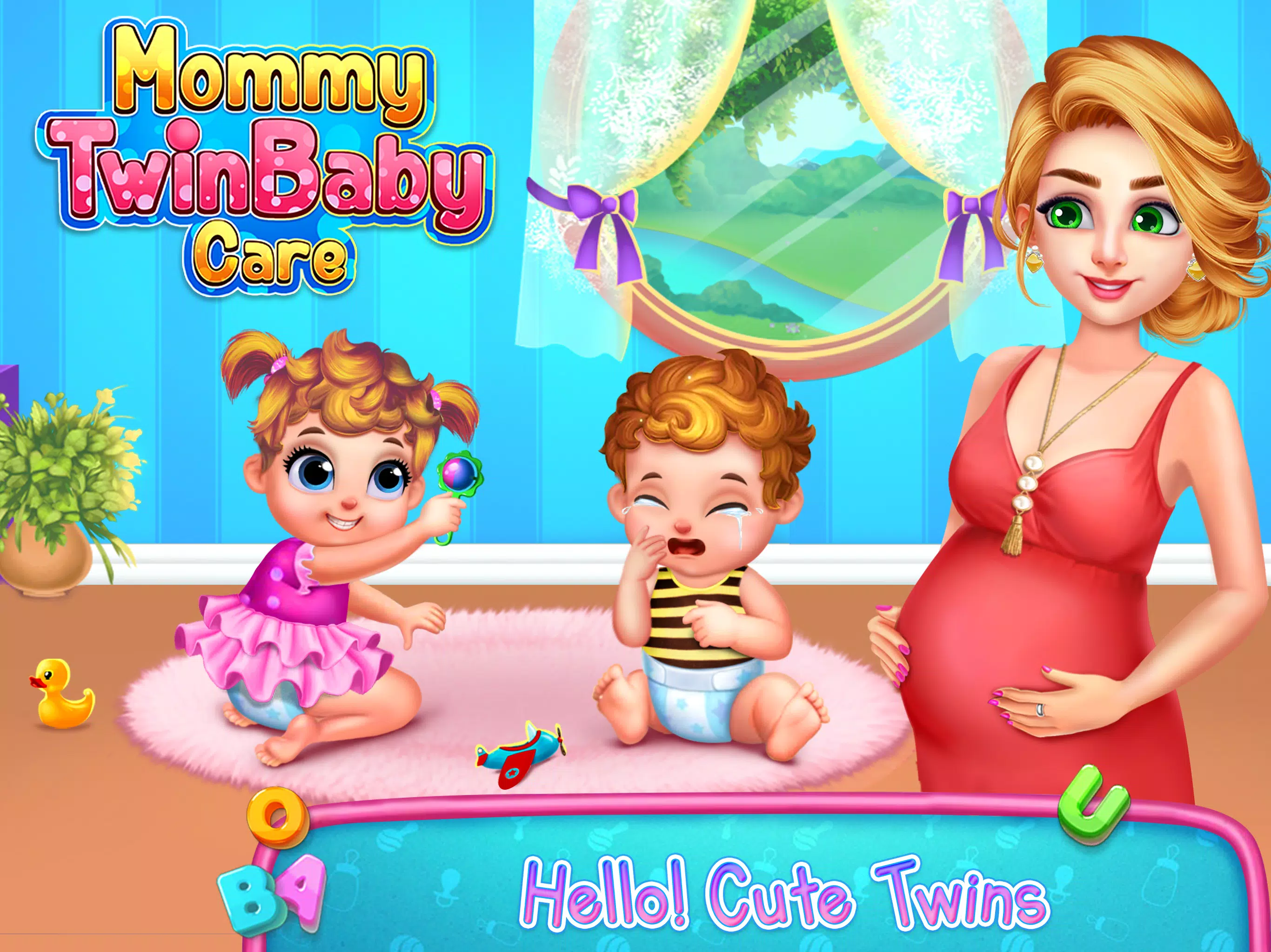 Twins Nursery Baby Games APK + Mod for Android.