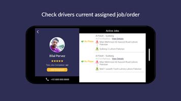 2 Schermata Delivery Fleet - Tracking app