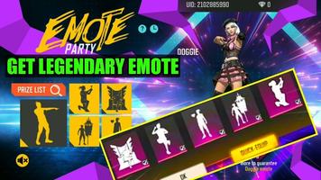 FF Emotes Hack MOD Menu Fire Plakat