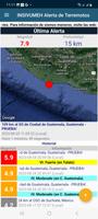 INSIVUMEH Alerta de Terremotos captura de pantalla 2