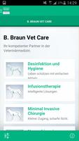 B. Braun Vet Care Plakat