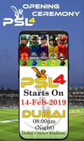 PSL 4 Schedule 2019 - PSL 2019 Live Score & Squad poster