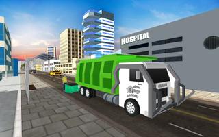 Trash Cleaner Truck Simulator imagem de tela 3