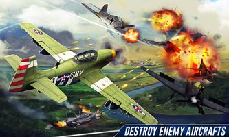 WW2 War Plane Dog Fight Air Combat: World War Game poster