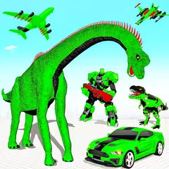 download Dino Robot Truck Transform XAPK