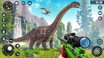 Игры-охотники на динозавров постер
