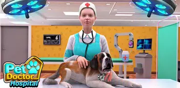 Hospital animales clínica mascota juegos de doctor