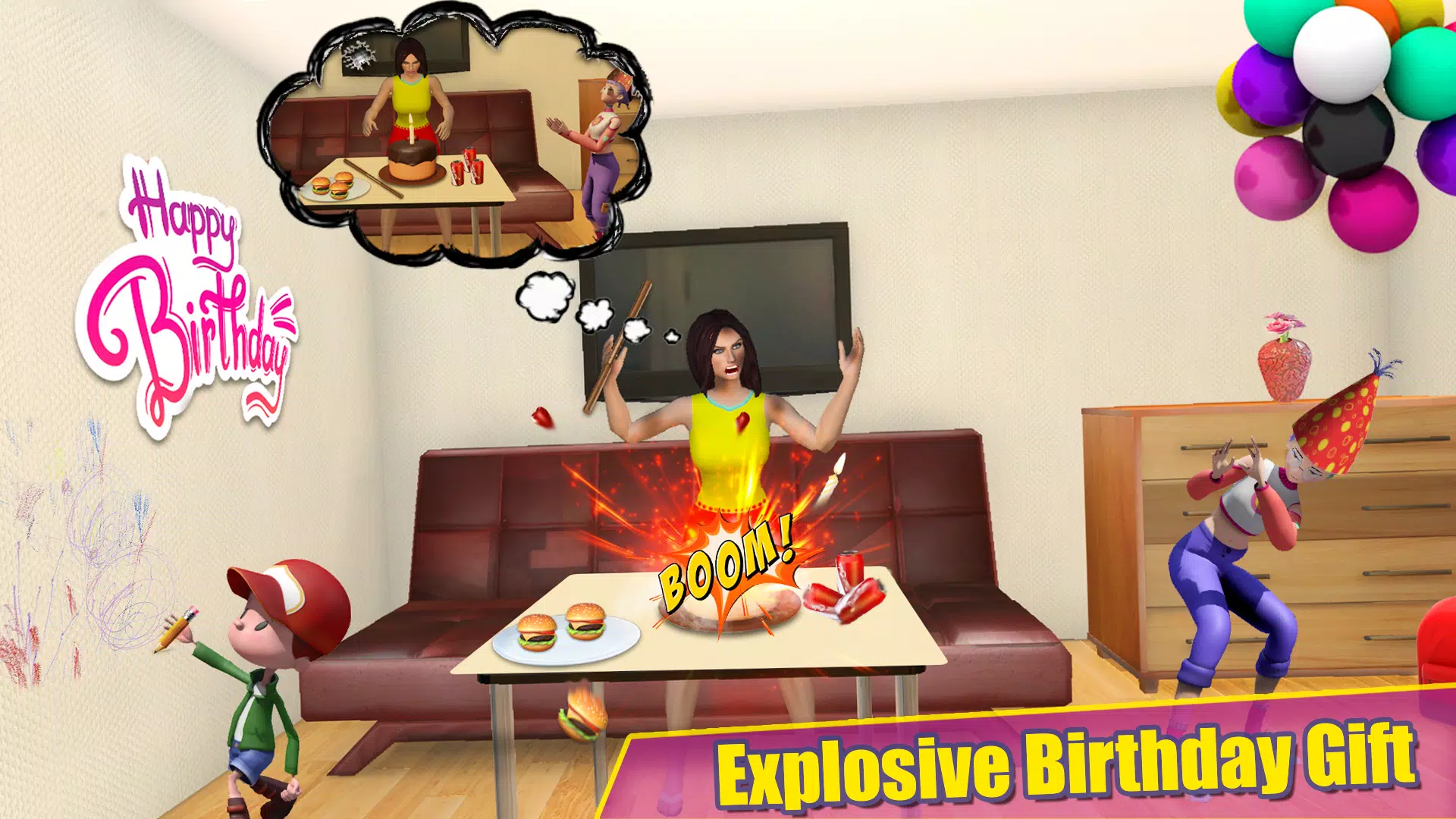 Crazy Scary School Teacher : Evil Teacher 3D APK for Android Download