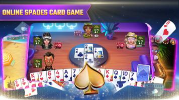 Spades Royale Juego de Cartas Poster