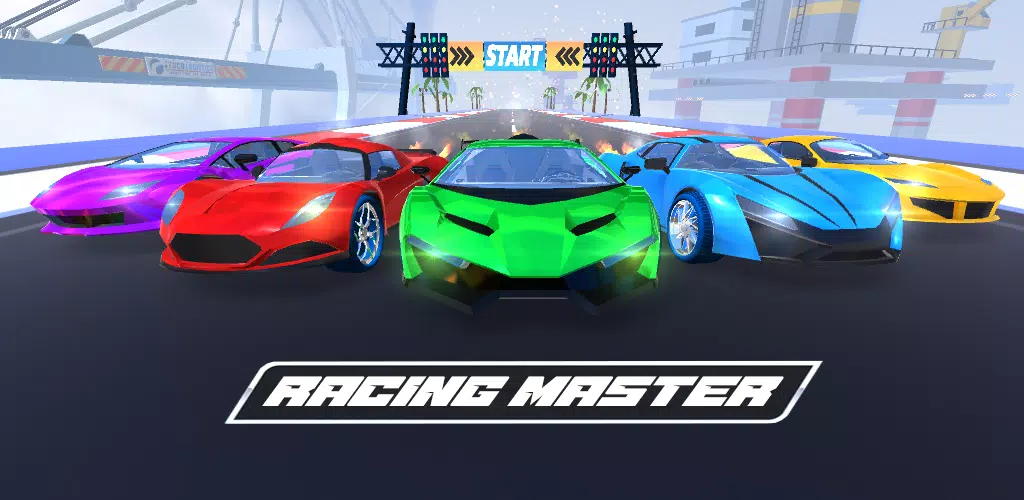 🔥 Download Race Master 3D Car Racing 4.0.4 [Free Shoping] APK MOD. A  vibrant arcade race with challenging stages 