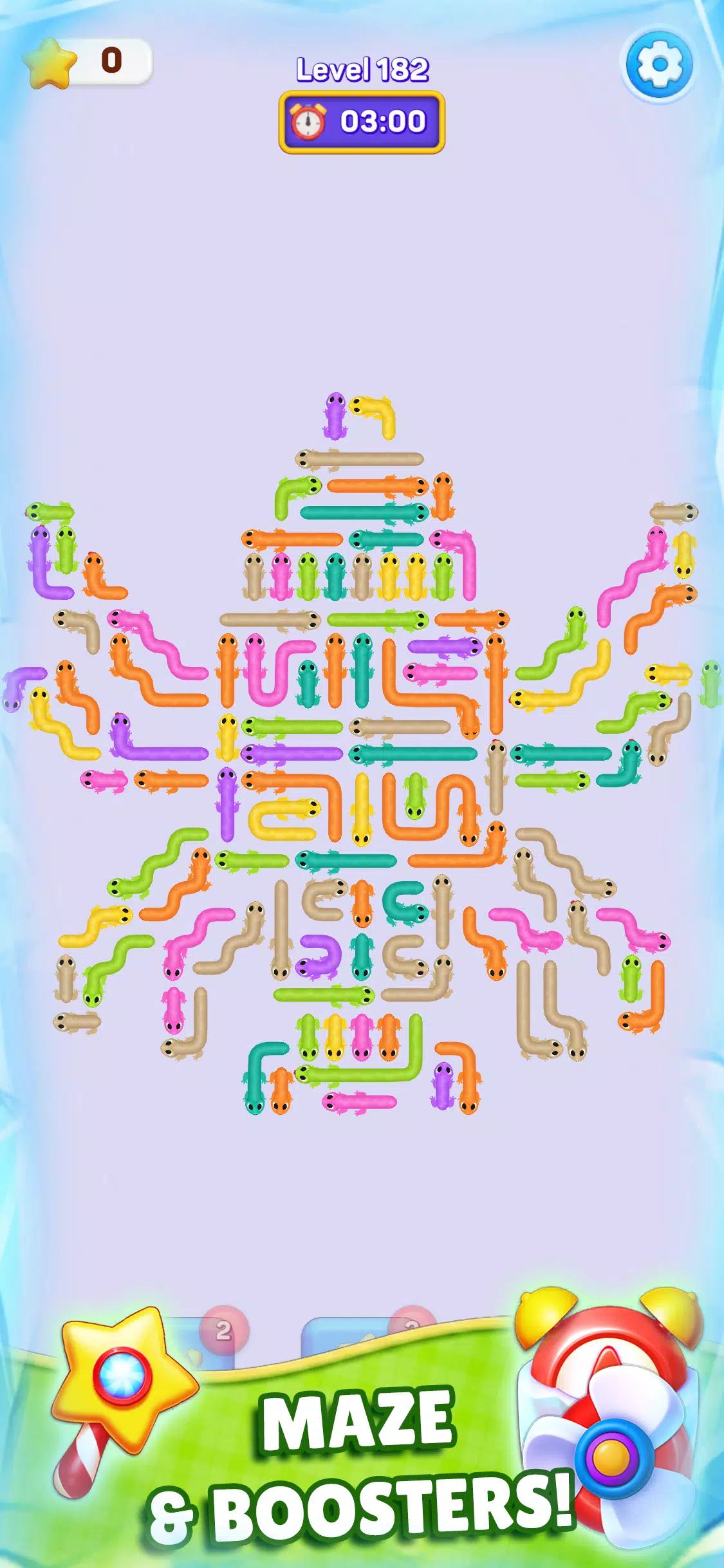 Gecko Escape: Puzzle Game