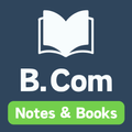 B.Com Notes & Books - All Sem