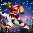 آیکون‌ Santa Claus Drone Robot Driving : Christmas Game