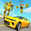 APK Flying Bee Robot Shooting Game
