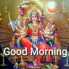 Durga mata good morning wishes icon