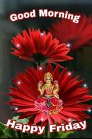 Durga mata good morning wishes poster