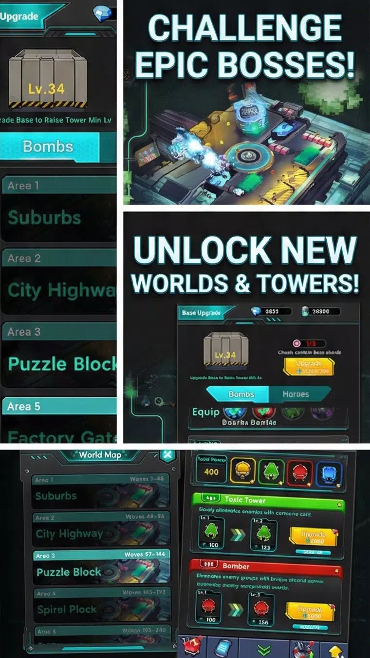 Merge Tower Defense-Idle TD