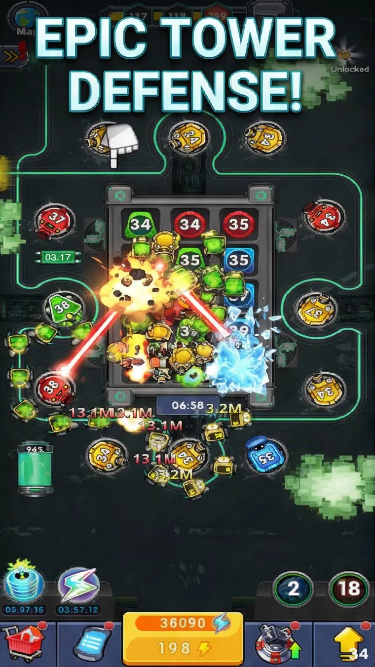 Merge Tower Defense-Idle TD