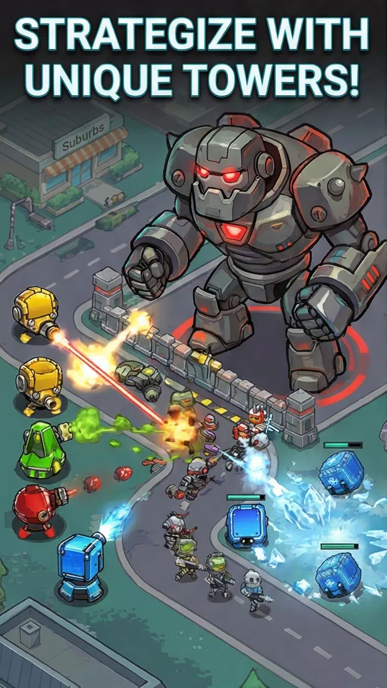 Merge Tower Defense-Idle TD