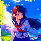 Anime High School Girls Sim 3D ikona