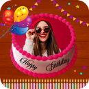 Foto Aan cake Verjaardag frame-APK