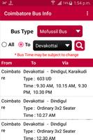 Coimbatore Bus Info 截圖 2