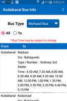 Kodaikanal Bus Info bài đăng