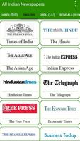 All Indian Newspapers Affiche