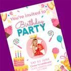 Birthday Card Maker أيقونة